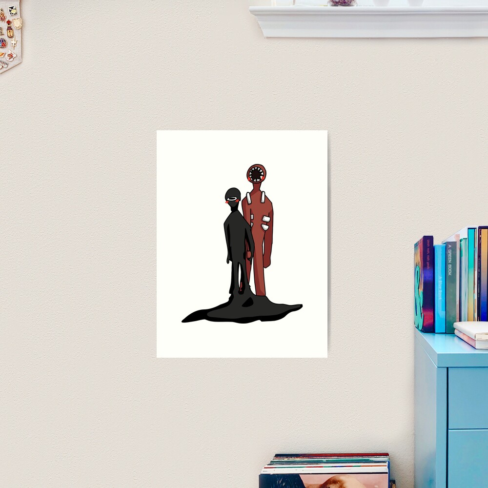 DOORS ️ Figure hide and Seek horror | Art Board Print