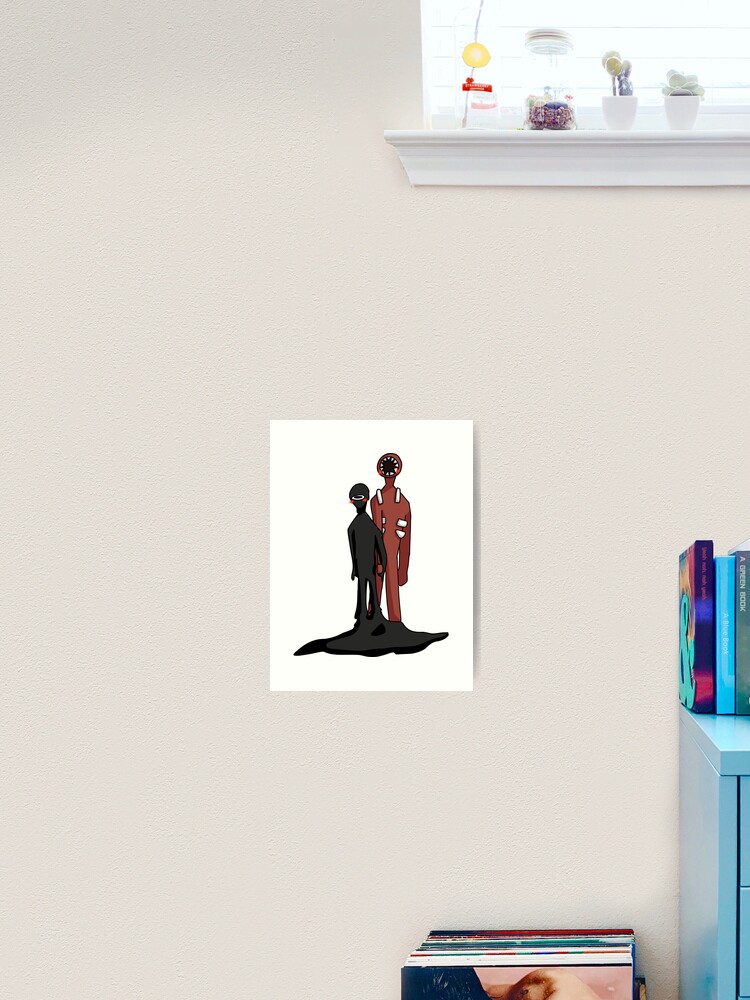 DOORS ️ Figure hide and Seek horror Art Board Print for Sale by