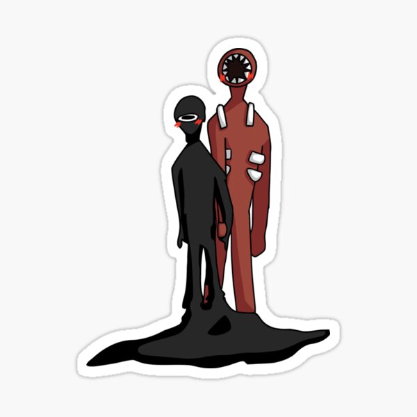 Roblox: DOORS - enemy character - Figure Sticker for Sale by ShapedCube