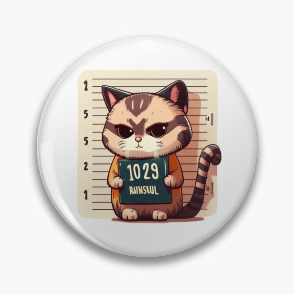 Item preview, Cat Prisoner - Al-CAT-Raz designed and sold by Mooostickers.