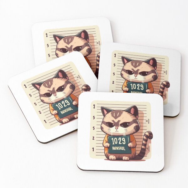 Item preview, Cat Prisoner - Al-CAT-Raz designed and sold by Mooostickers.