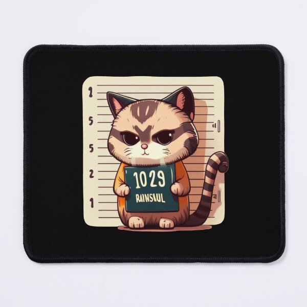 Item preview, Cat Prisoner - Al-CAT-Raz designed and sold by Mooostickers.
