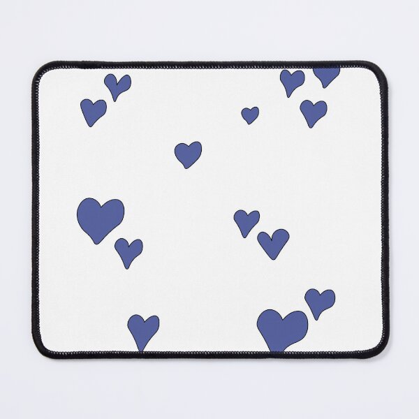 Item preview, Blue hearts designed and sold by sabinako.