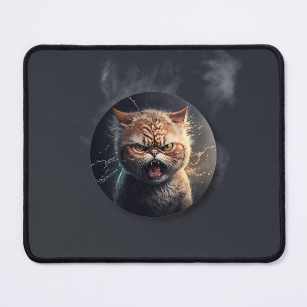 Item preview, Furious cat designed and sold by zaagor.