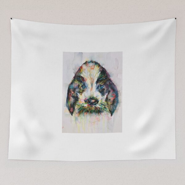 Item preview, COCKER - watercolor portrait .2 designed and sold by lautir.