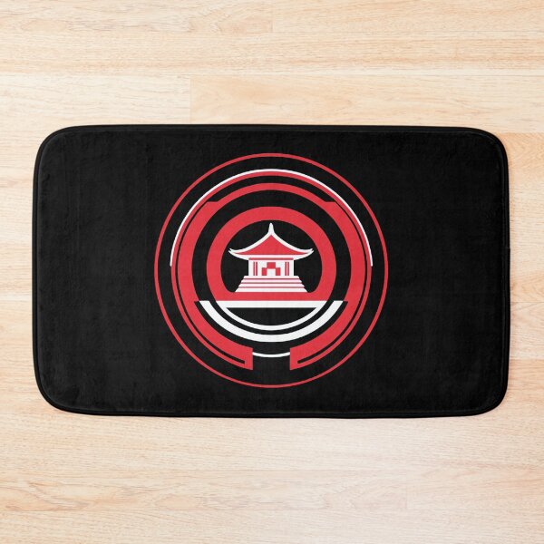 Item preview, Japanese Sacred Shrine - The Rising Red Sun - Circular Logo Design designed and sold by VMPrinting.