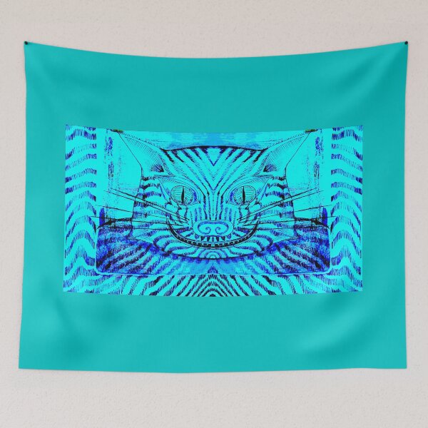 Item preview, Blue cat designed and sold by Nickdavisinghe.