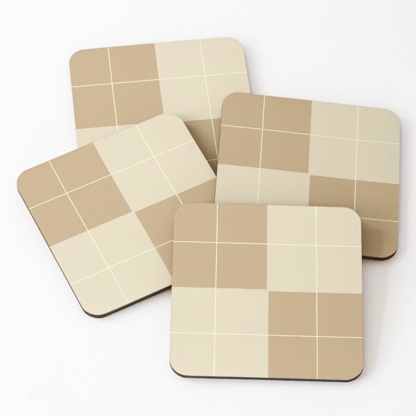 Item preview, Neutral Checker print 2023  designed and sold by JuzBeMindful.