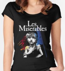 Miserables Musical Women's Fitted Scoop T-Shirt