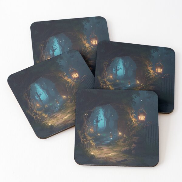 Item preview, The Enchanted Forest Lights designed and sold by D3monic.