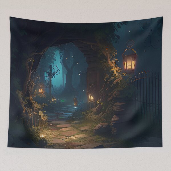 Item preview, The Enchanted Forest Lights designed and sold by D3monic.
