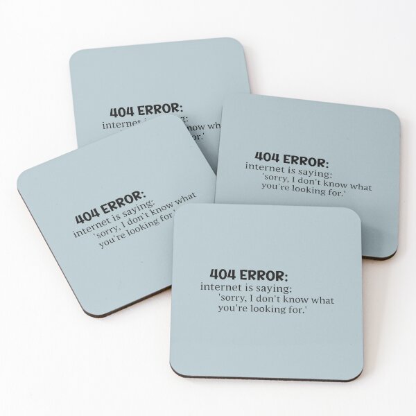 Item preview, 404 Error - internet saying designed and sold by EmeraldeaArt.