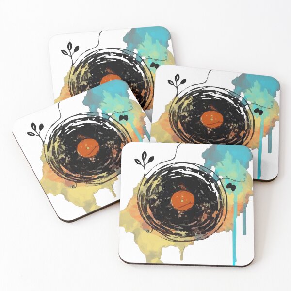Item preview, music lover record disc gift designed and sold by NeFeLiBaTa DeSiGN.