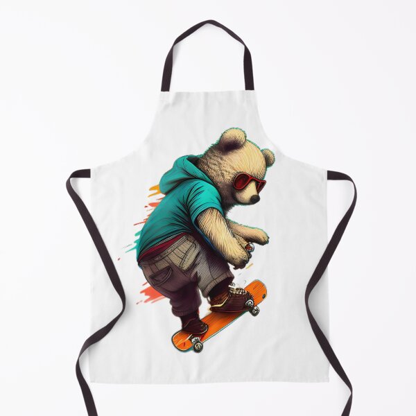 Artikelvorschau, Skateboarding Bär entworfen und verkauft von blacedesigns.