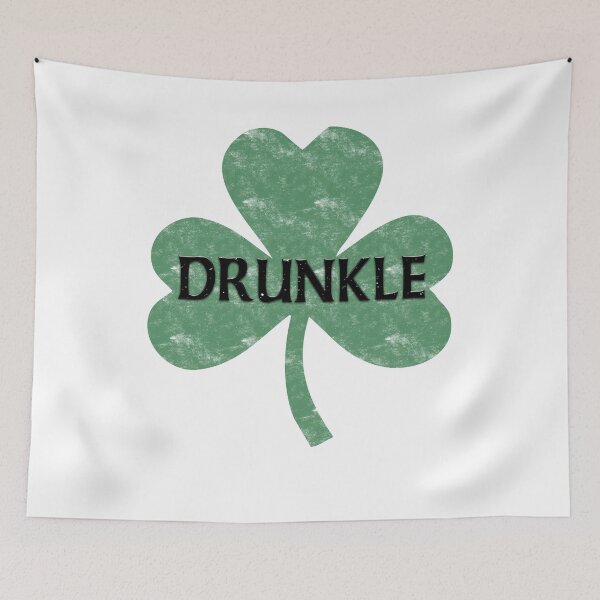 Item preview, Drunkle Irish Shamrock Drunk Uncle Grunge Distressed Funny designed and sold by funnytshirtemp.