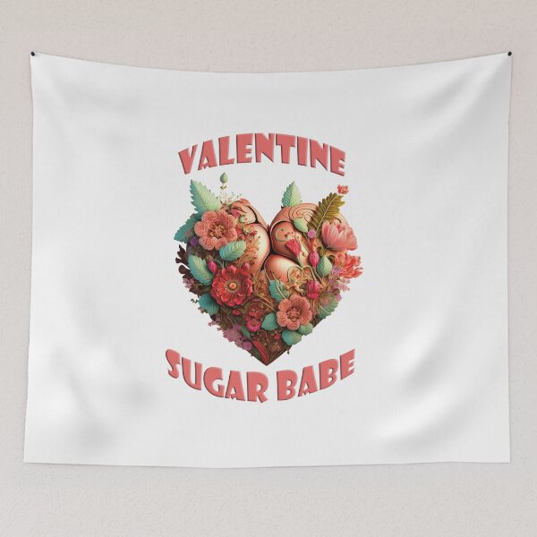 Item preview, Valentine Sugar Babe valentines day gift designed and sold by Goatonfire.