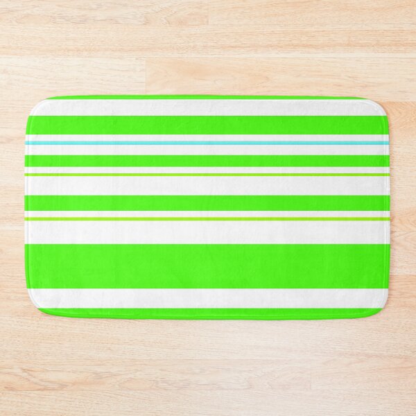 Item preview, Lime green white stripes | neon green lines designed and sold by lausn.