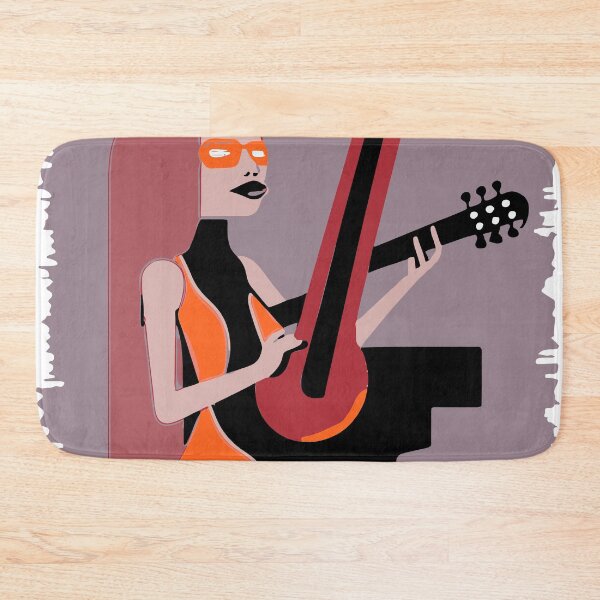 Item preview,  "The Masked Guitar and Piano Player" designed and sold by FunnyShopGirl.
