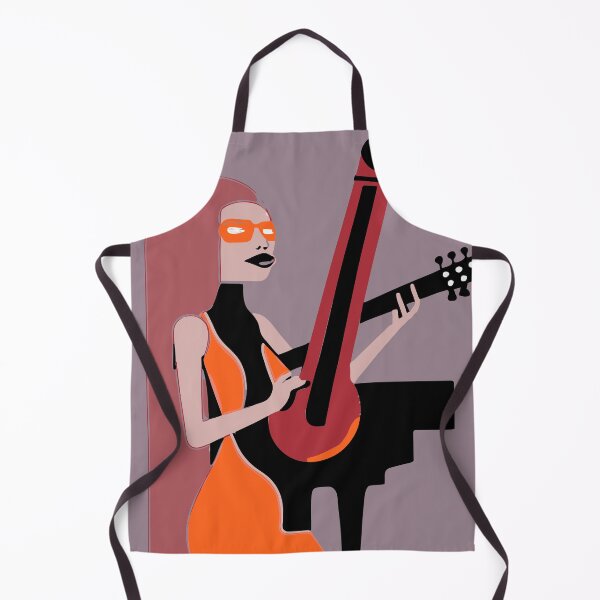 Item preview, "The Masked Guitar and Piano Player" designed and sold by FunnyShopGirl.