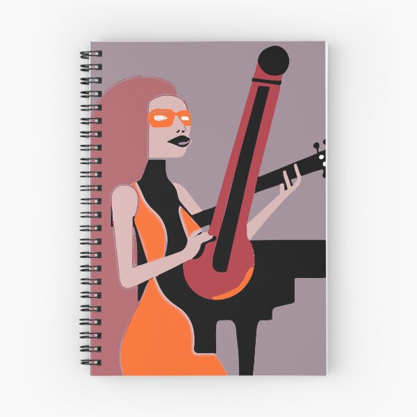 Item preview,  "The Masked Guitar and Piano Player" designed and sold by FunnyShopGirl.
