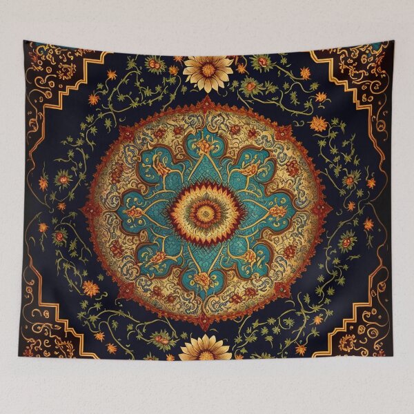 Item preview, Persian carpet design designed and sold by Red Witch Art.