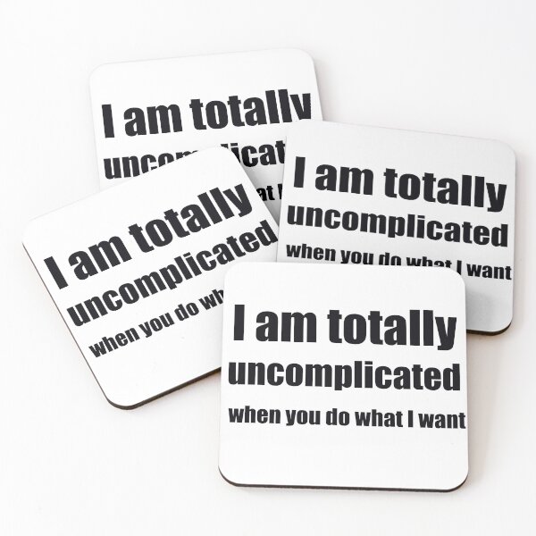 Item preview, i am uncomplicated designed and sold by Imagealien.