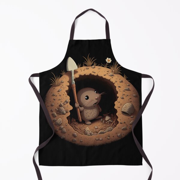 Item preview, cute mole designed and sold by Aurore-dessin.
