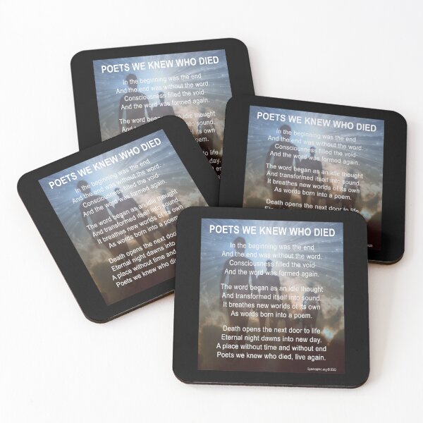 Item preview, Poets We Knew Who Died designed and sold by EyeMagined.