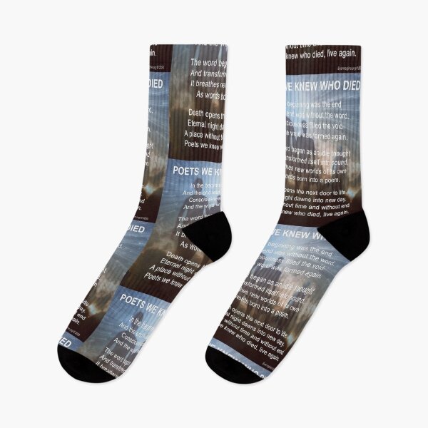 Item preview, Poets We Knew Who Died designed and sold by EyeMagined.