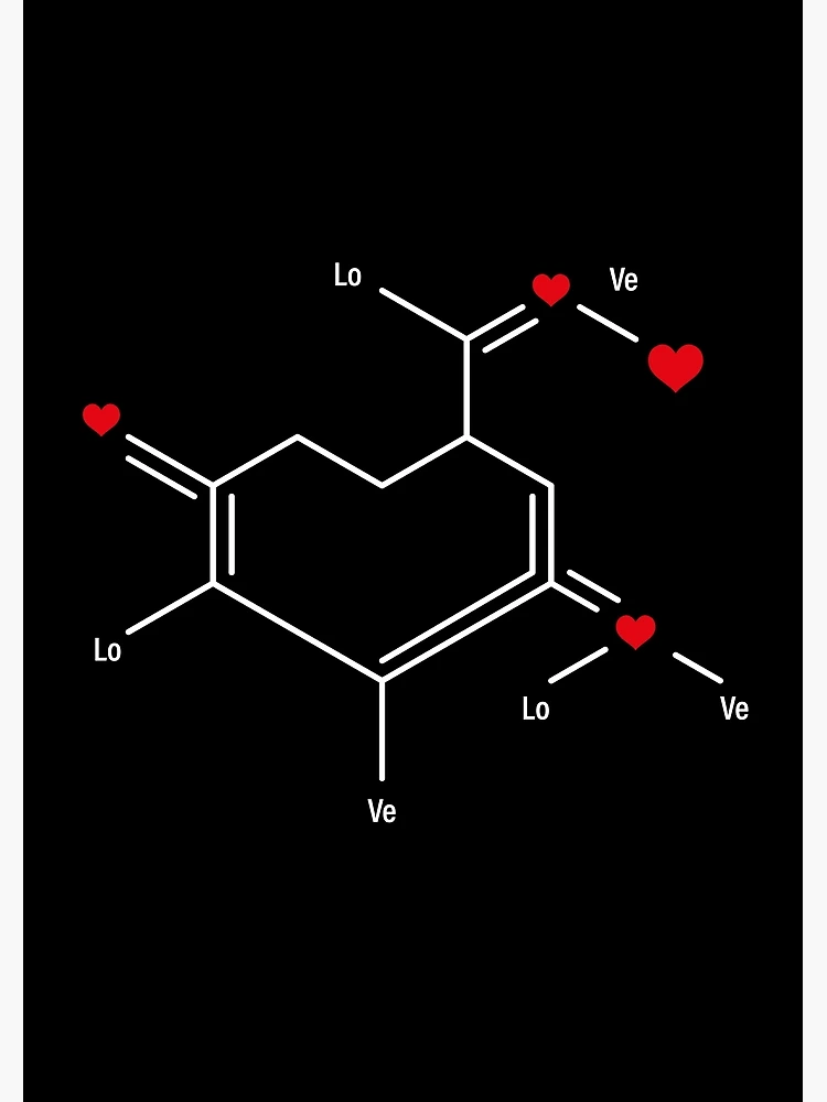 The Chemistry of Love Original Art Print -  Canada