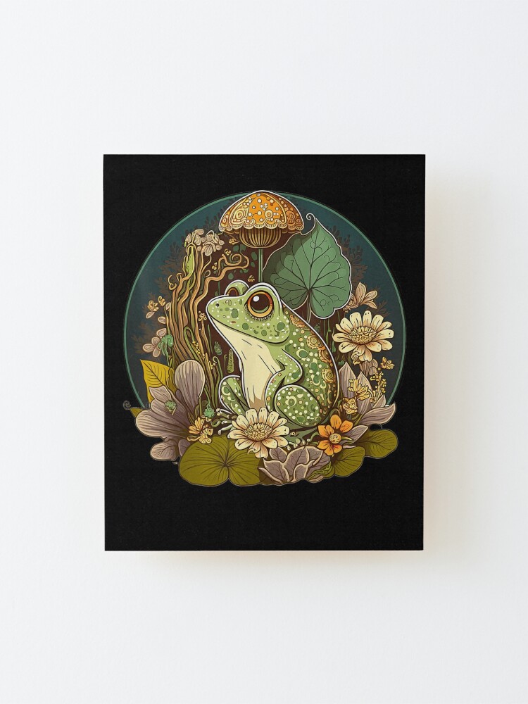 Mini Frogs Bundle - greens Sticker for Sale by JuneNostalgia