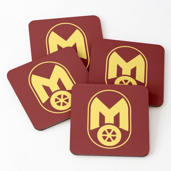 Item preview, Mitropa M Logo (yellow) designed and sold by VEB Ostladen.