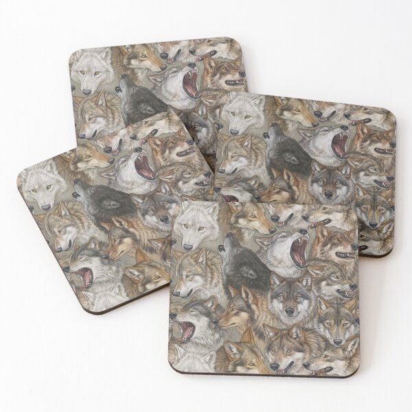 Item preview, Wolves pattern designed and sold by GaiaSorrentino.