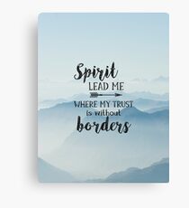 Christian Quote Canvas Print
