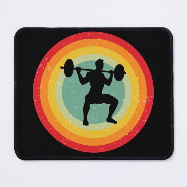 Item preview, Weightlifting Retro Vintage - Gym Fitness Lovers Gift designed and sold by Creative Angel.