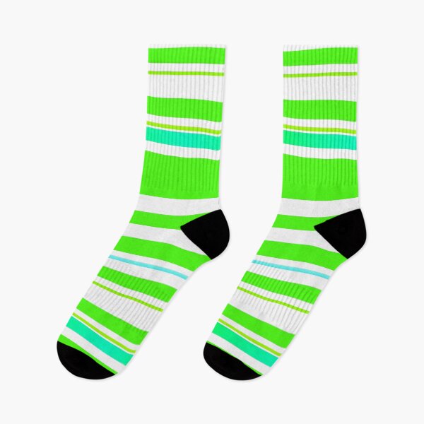 Item preview, Lime green white stripes | neon green lines designed and sold by lausn.