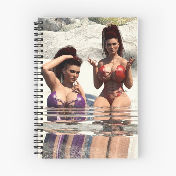 Item preview, Merigold Twins on the Rocks designed and sold by ThessianCG.