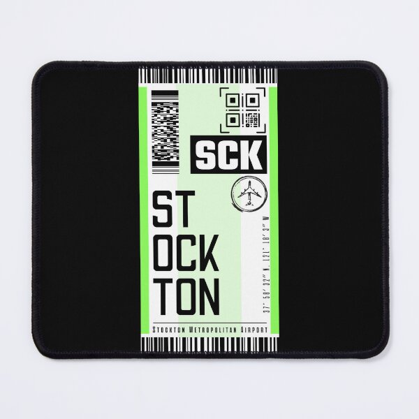 Item preview, STOCKTON SCK classic luggage tag stickers designed and sold by LeddsoDello.