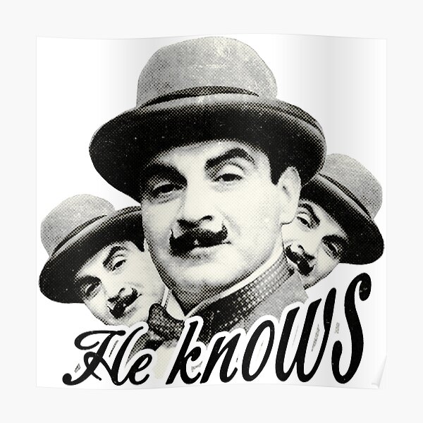 Hercule Poirot SAIT Poster