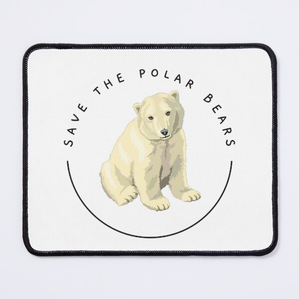 Item preview, save polar bear | polar bear global warming designed and sold by AlikeForth.