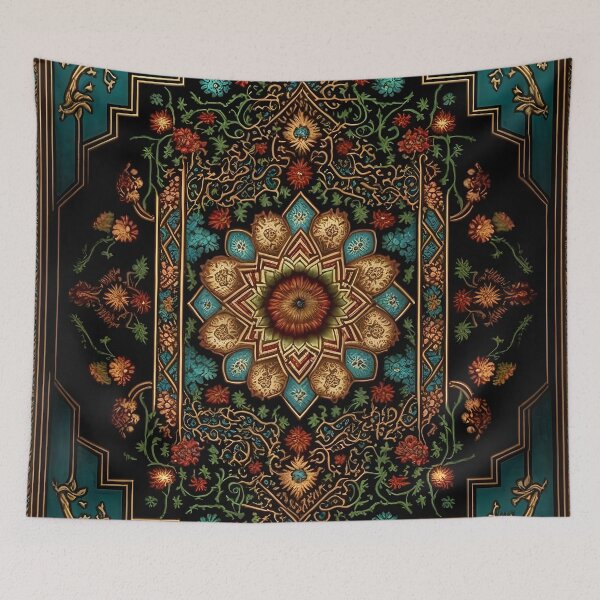 Item preview, Persian carpet design 4 designed and sold by Red Witch Art.