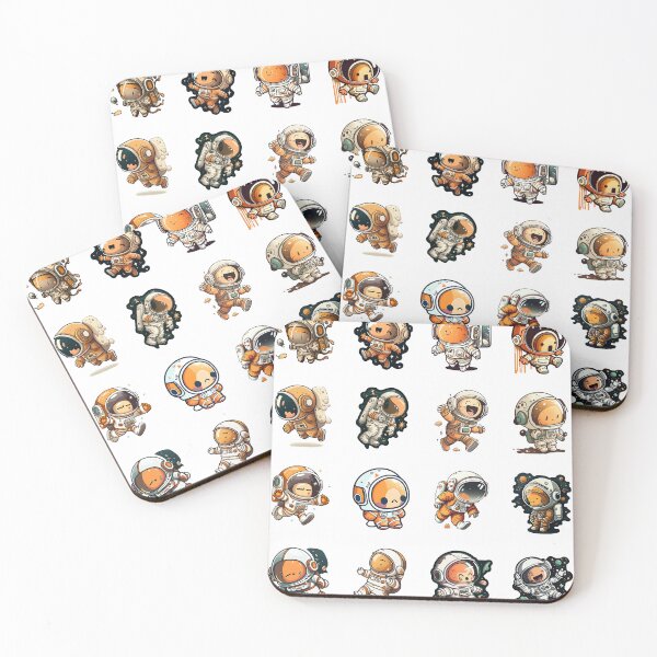 Item preview, Cute Astronaut Sticker Pack designed and sold by sassav8.