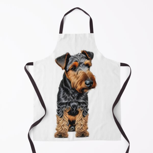 Item preview, Airedale Terrier, charcoal drawing, Ai Generated Art  designed and sold by ACC .