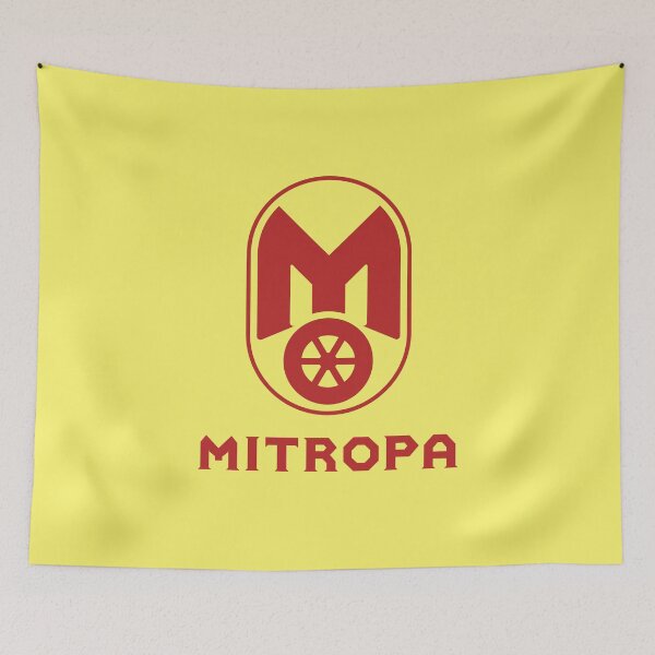 Item preview, Moped Mitropa Logo (red) designed and sold by VEB Ostladen.