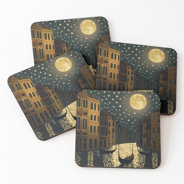 Item preview, Canal Grande in Venice at Night designed and sold by SamJanner.