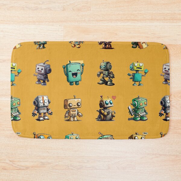 Item preview, Cute Robots Sticker Pack designed and sold by sassav8.