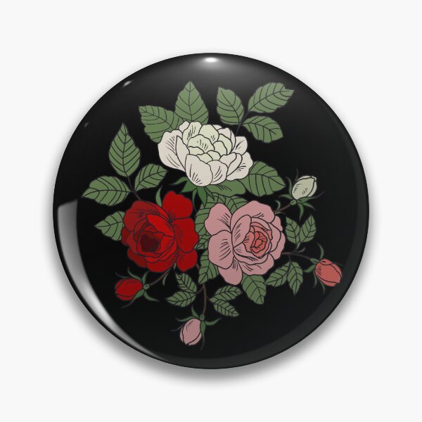 Item preview, Roses Blooming Floral Illustration Cute Rose Flower  designed and sold by alenaz.
