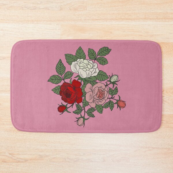 Item preview, Roses Blooming Floral Illustration Cute Rose Flower  designed and sold by alenaz.