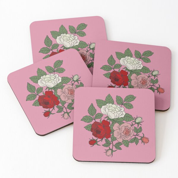 Item preview, Roses Blooming Floral Illustration Cute Rose Flower  designed and sold by alenaz.