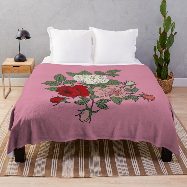 Item preview, Roses Blooming Floral Illustration Cute Rose Flower  designed and sold by alenaz.